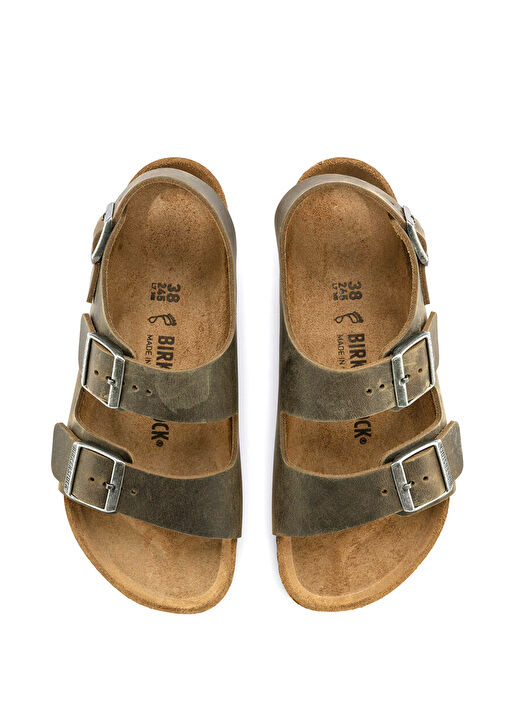 Milano Haki Erkek Terlik - Görsel 4