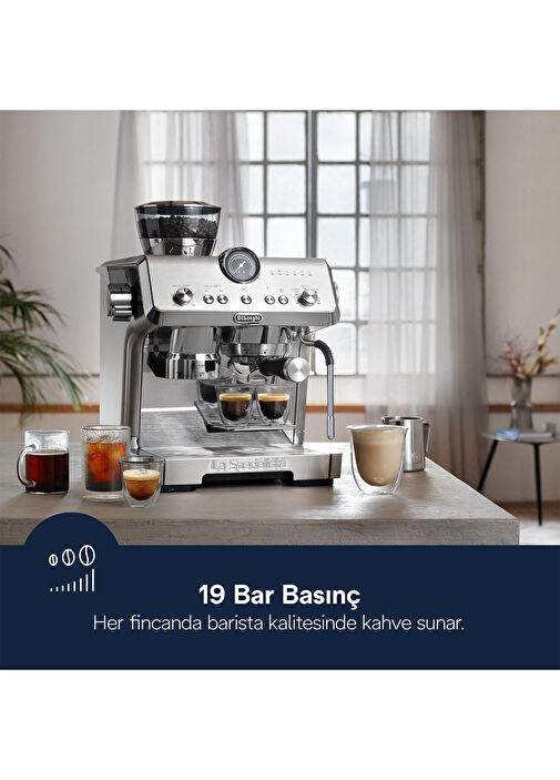 【エルゴラ】 Delonghi - La Specialista Opera Espresso Cappuccino Makinesi