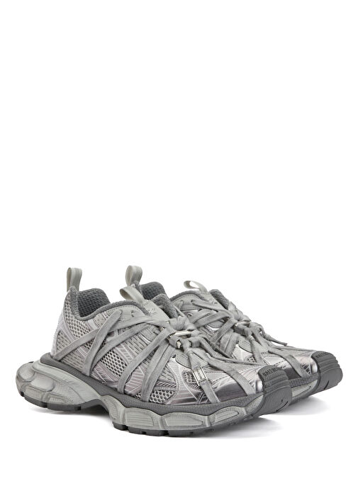 Gri Erkek Sneaker - Görsel 3