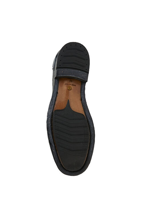 Lacivert Siyah Erkek Deri Loafer - Görsel 6