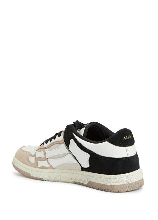 Skel Top Low Gri Erkek Deri Sneaker - Görsel 4