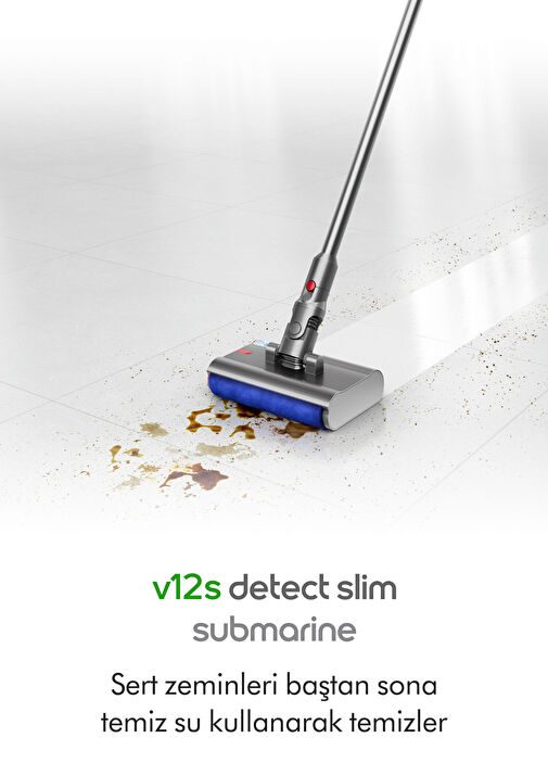 Dyson - V12s Detect Slim Submarine™ Islak Temizleme Özellikli