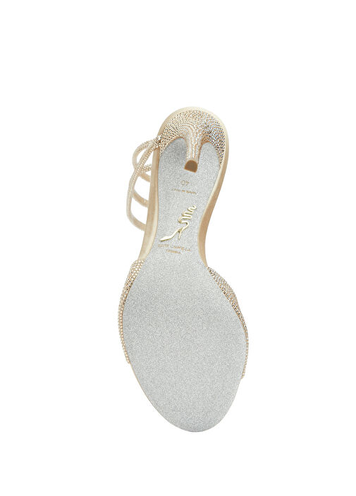 Bej Kadın Sandalet - Görsel 6