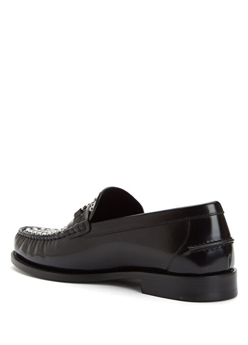 Siyah Erkek Deri Loafer - Görsel 4