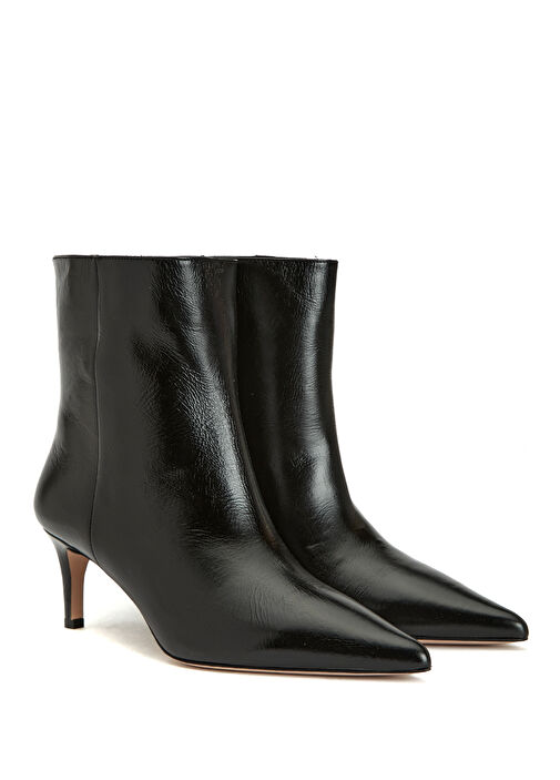 Siyah Kadın Deri Bot - Görsel 3