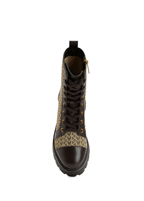 Siyah Logo Desenli Kadın Bot - Görsel 5