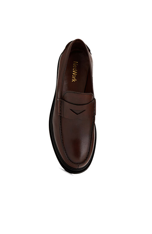 Network Network Taba Erkek Deri Loafer Casual Ayakkabı | Beymen Taba - 5. görsel