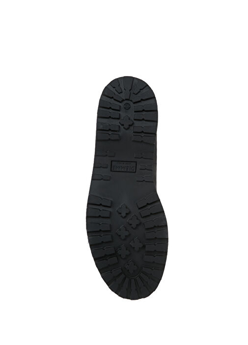 Siyah Bej Erkek Deri Bot - Görsel 6