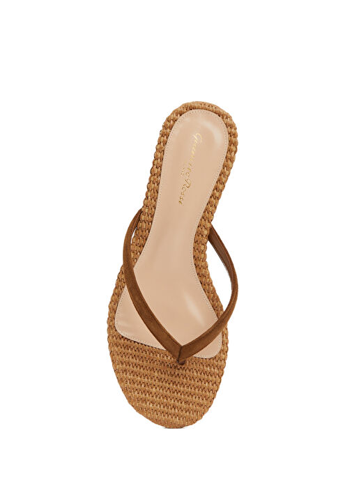 Taba Kadın Deri Terlik - Görsel 5