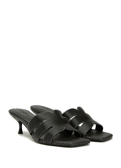 Siyah Kadın Terlik - Görsel 3