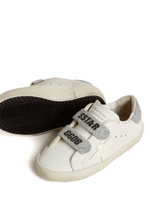 Old School Çocuk Deri Sneaker - Görsel 4