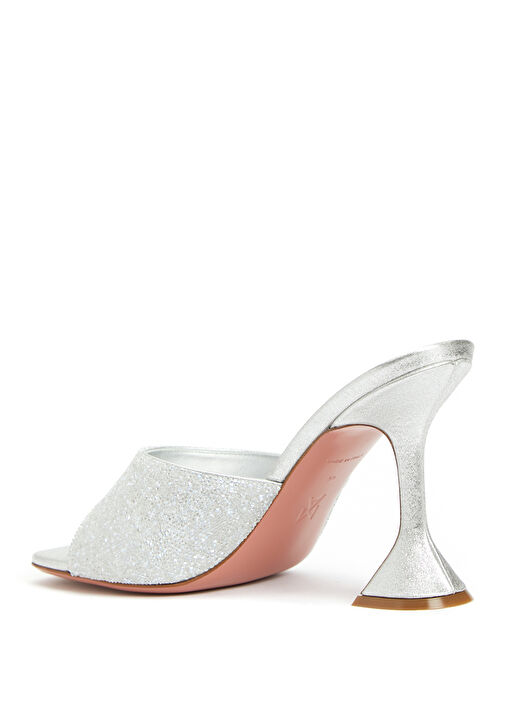 Lupita Silver Kadın Deri Terlik - Görsel 4