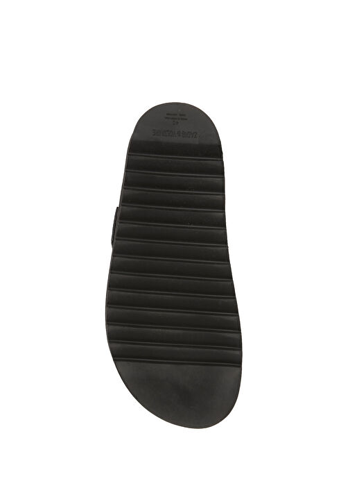 Cecilia Alpha Siyah Kadın Deri Sandalet - Görsel 6