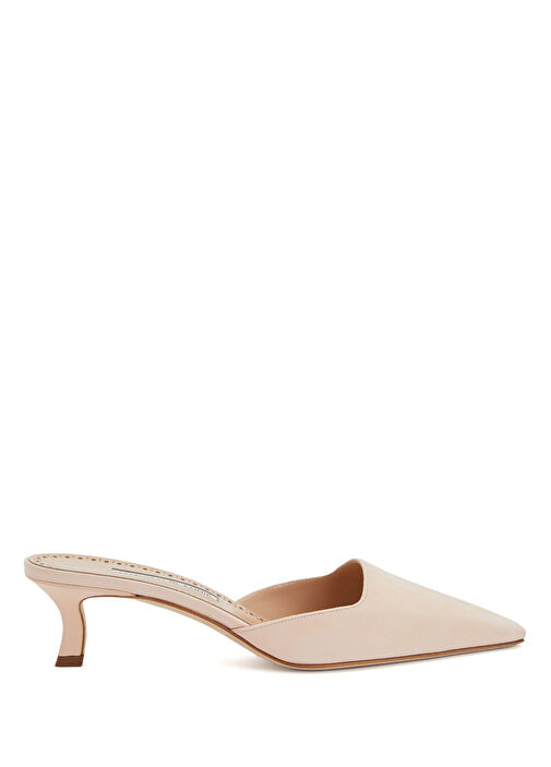 Moiramu Şampanya Kadın Süet Terlik - Görsel 2