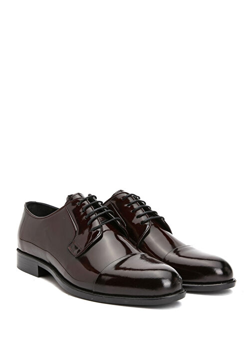 Bordo Erkek Deri Ayakkabı - Görsel 3