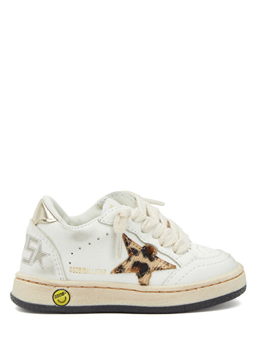 BallStar Çok Renkli Çocuk Deri Sneaker - Görsel 2