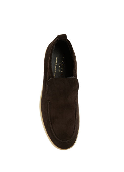 Kahverengi Erkek Süet Loafer - Görsel 5