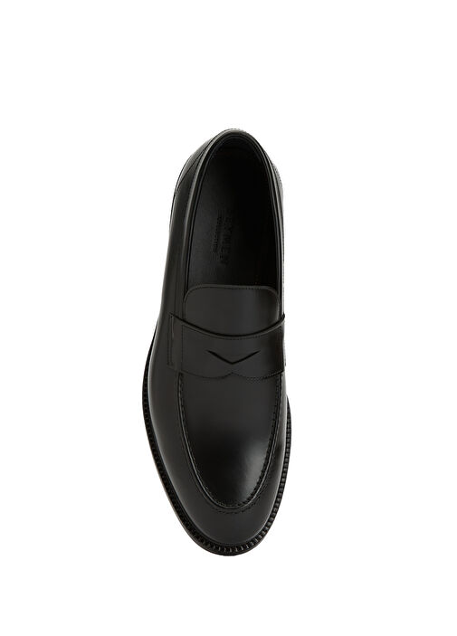 Siyah Bantlı Erkek Deri Loafer - Görsel 5