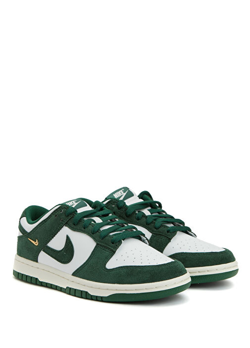 Dunk Low Beyaz Kadın Deri Sneaker - Görsel 3