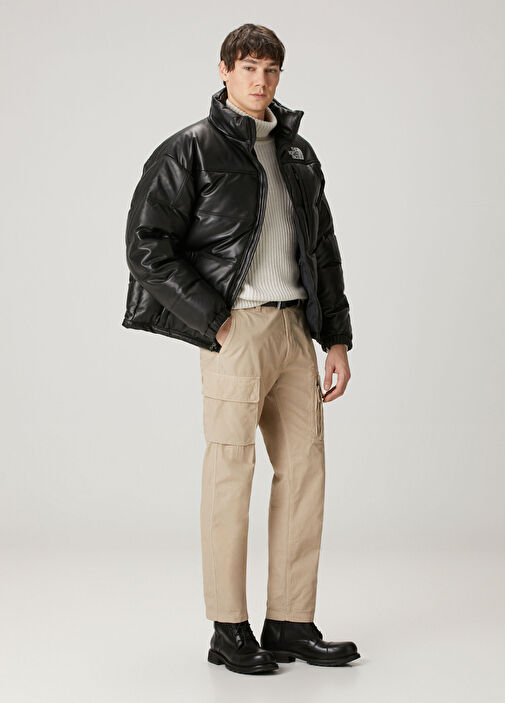 The North Face - Siyah Deri Mont - Siyah