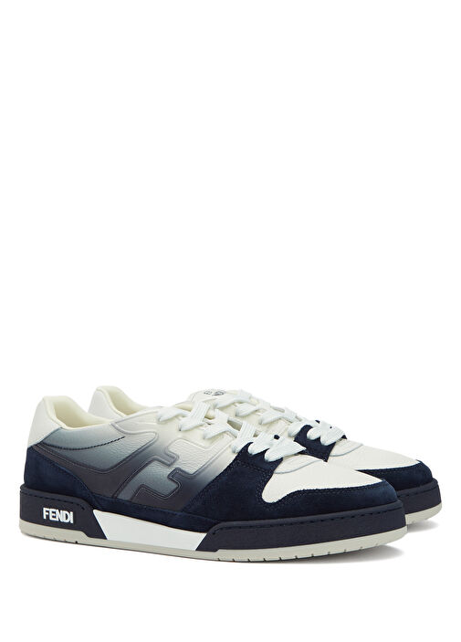 Match Çok Renkli Degradeli Erkek Deri Sneaker - Görsel 3