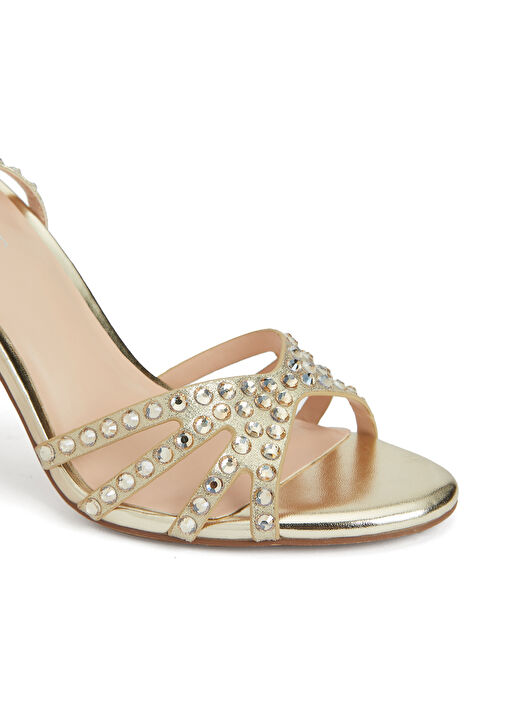 Gold Bantlı Kadın Sandalet - Görsel 7