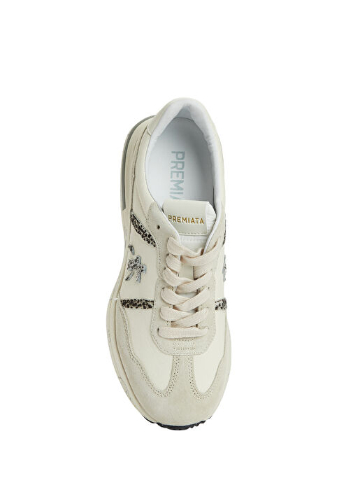 Cassie Beyaz Gri Kadın Sneaker - Görsel 5