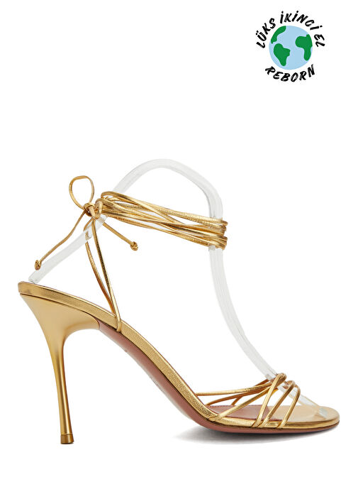 Amina Muaddi Topuklu Sandalet - Görsel 2