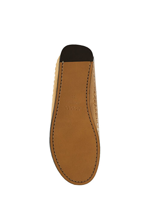 Felsa Kum Püsküllü Kadın Deri Loafer - Görsel 6