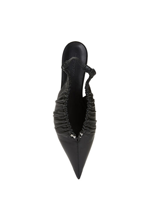 Siyah Deri Babet - Görsel 5