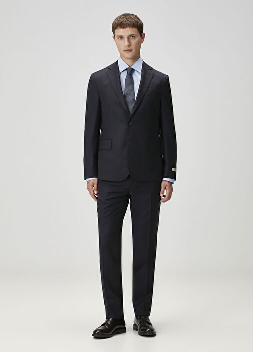 Lacivert Yün Takım - Görsel 2