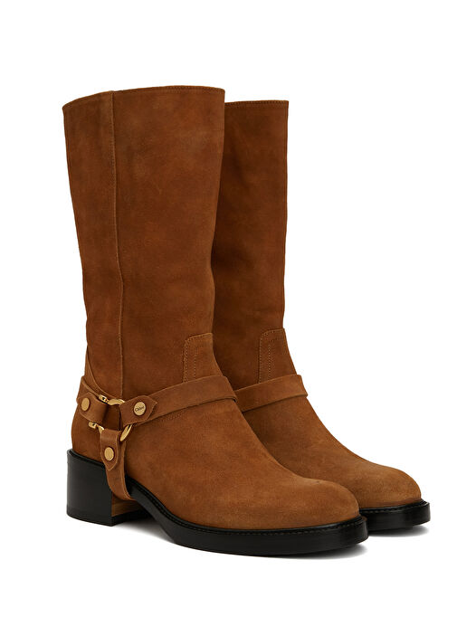 Dakota Taba Kadın Deri Bot - Görsel 3