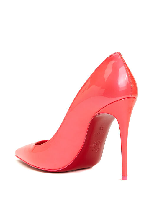 Christian Louboutin Christian Louboutin Pembe Deri Stiletto Basketbol Ayakkabıları | Beymen Pembe - 4. görsel