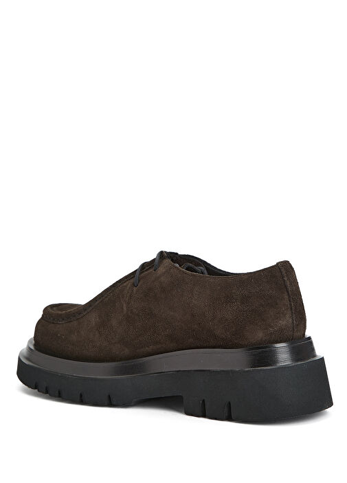 Kahverengi Kadın Deri Ayakkabı - Görsel 4