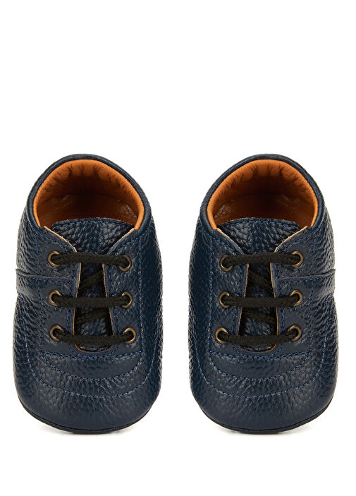 Lacivert Unisex Bebek Deri Ayakkabı - Görsel 5