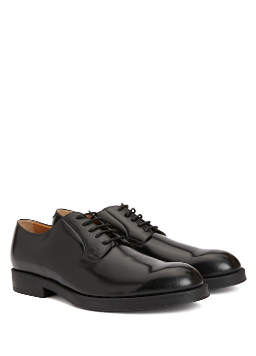 Siyah Erkek Deri Ayakkabı - Görsel 3