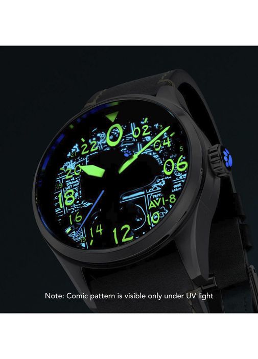 AVI-8 Gri Erkek Spitfire Peanuts Snoopy Flying Ace AV-4150-01 Gri