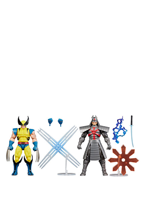 マーベルレジェンド Gamerverse シルバーサムライ　ヴェノム　二体セット Marvel - Legends Gamerverse Wolverine vs Marvel's Silver Samurai 2