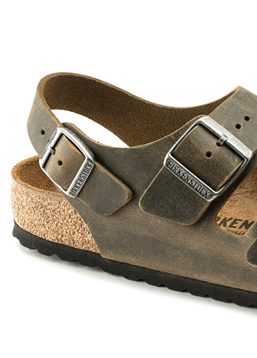 Milano Haki Erkek Terlik - Görsel 6