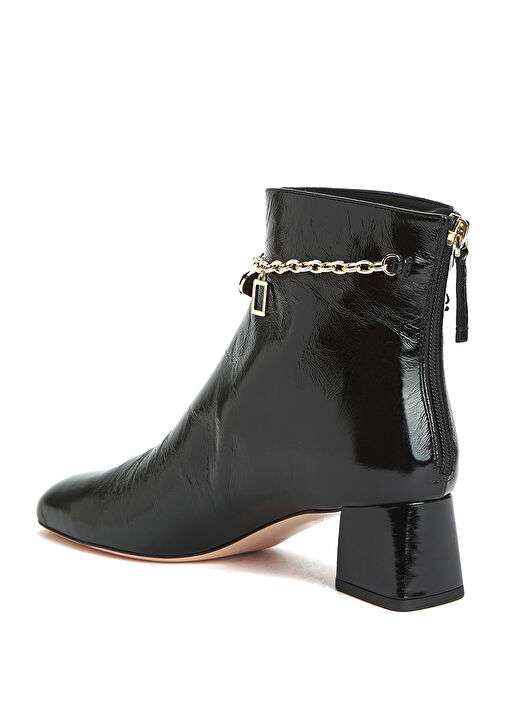 Siyah Kadın Deri Bot - Görsel 4