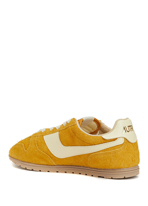 Sarı Erkek Deri Sneaker - Görsel 4