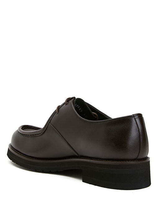 Kahverengi Erkek Deri Ayakkabı - Görsel 4