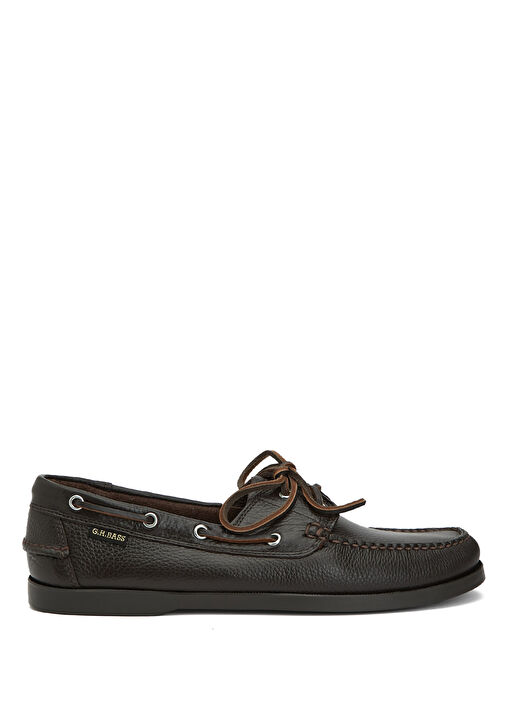 G.h. Bass Koyu Kahverengi G.h. Bass Deri Erkek Loafer