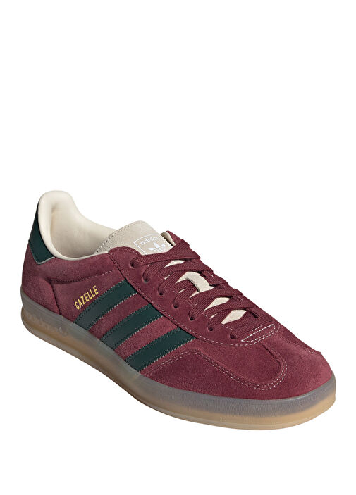 Gazelle Burgundy Green Women's Sneakers