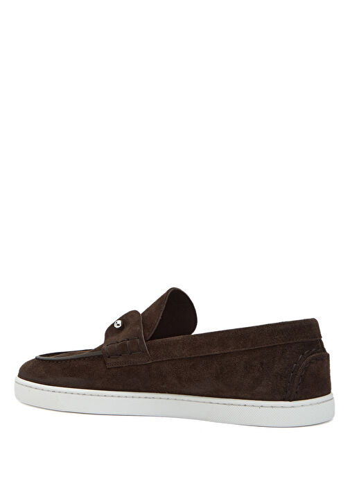 Christian Louboutin Kahverengi Christian Louboutin Chambeliboat Erkek Süet Loafer