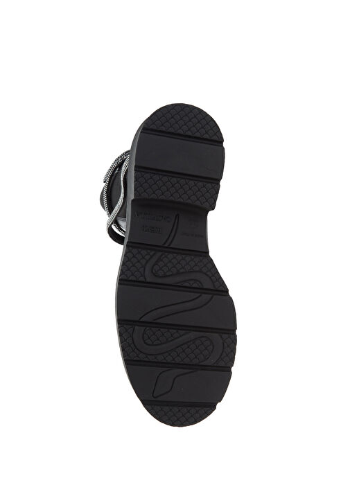 Siyah Kadın Deri Bot - Görsel 6