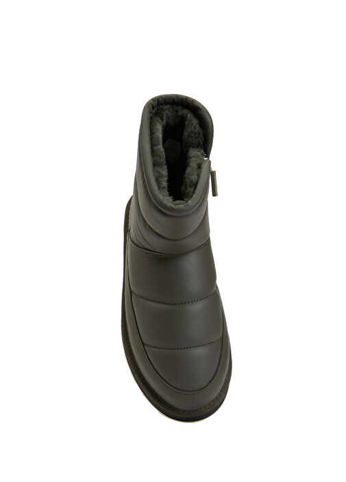 Valerie 2.0 Koyu Yeşil Kadın Deri Bot - Görsel 5