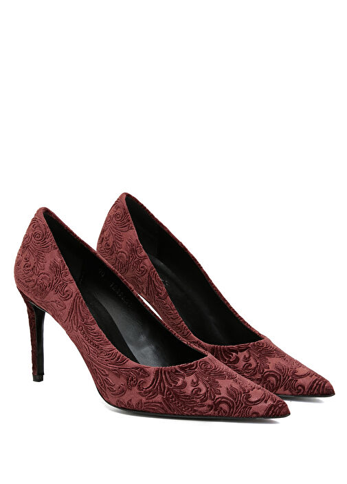 Network Network Bordo Deri Topuklu Ayakkabı Outdoor Ayakkabı | Beymen Bordo - 3. görsel