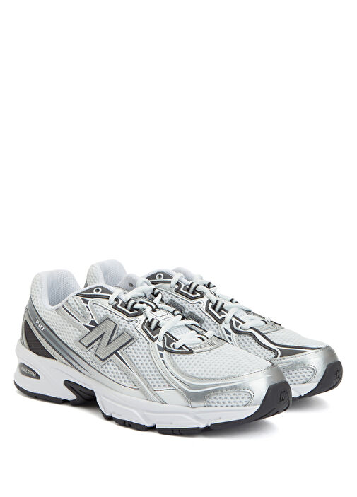 740 Beyaz Gri Erkek Sneaker - Görsel 3