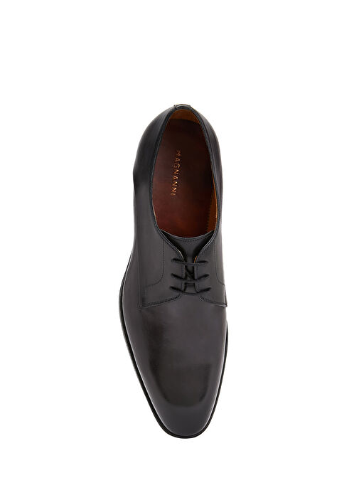 Koyu Gri Erkek Deri Ayakkabı - Görsel 5